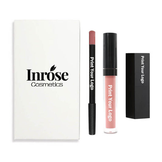 10 color 3 in 1 lip set matte lipstick & lip stain & lip liner gift kits