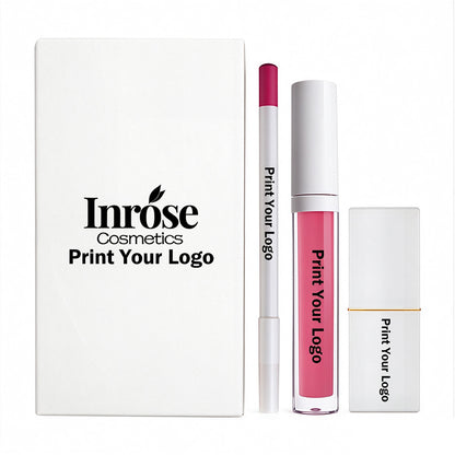 12 Color 3 In 1 Lip Set Matte Liquid Lipstick Cream Lipstick Lip Liner Gift Kit