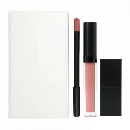 10 Color 3 In 1 Lip Set Matte Lipstick & Lip Stain & Lip Liner Gift Kits