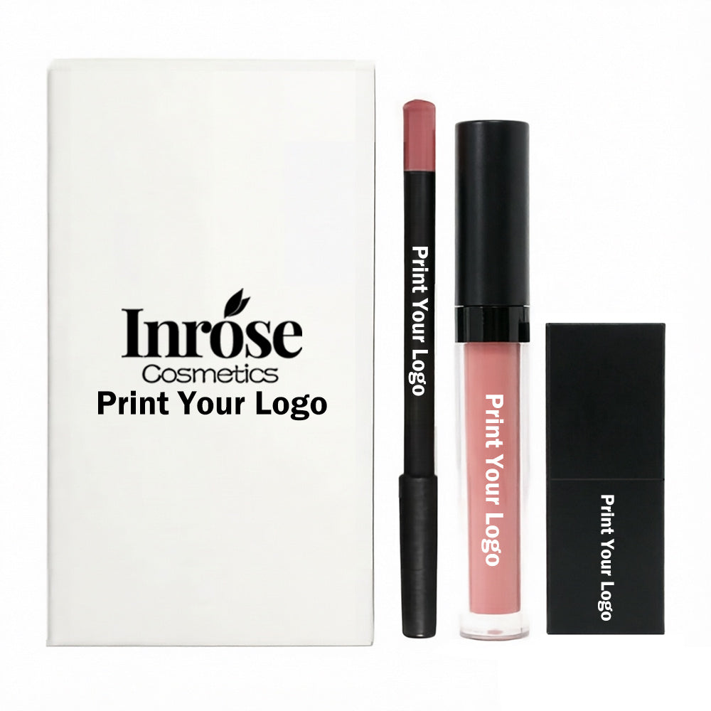10 Color 3 In 1 Lip Set Matte Lipstick & Lip Stain & Lip Liner Gift Kits