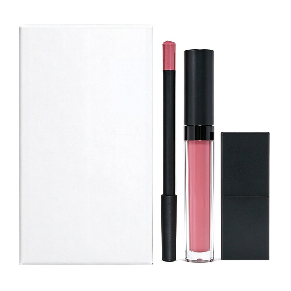 10 Color 3 In 1 Lip Set Matte Lipstick & Lip Stain & Lip Liner Gift Kits