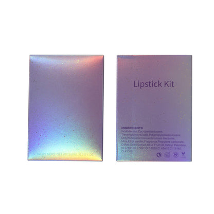 3 Unids/caja Set de Lápiz Labial Líquido Mate Antiadherente