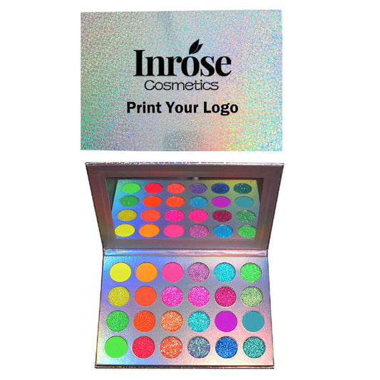 24 color eyeshadow palette light luminous waterproof no logo