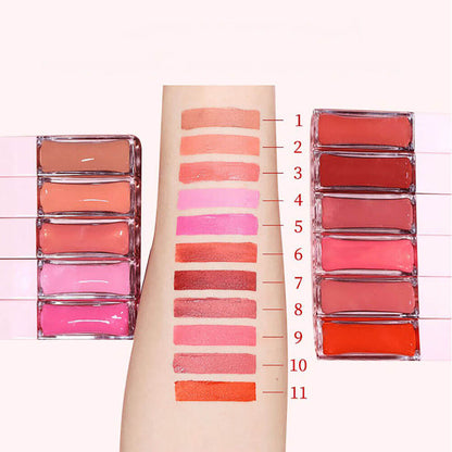 11 color liquid blush nude makeup rouge blush high pigmented vegan