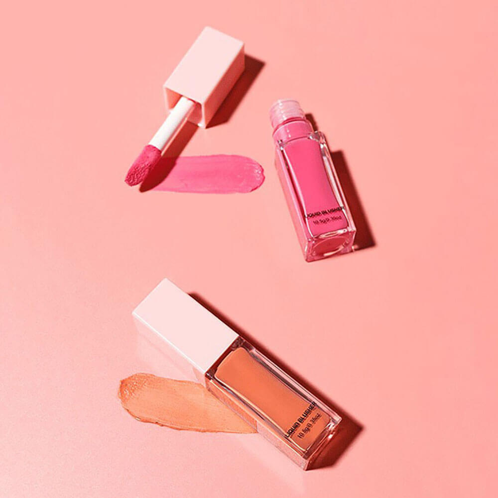 11 color liquid blush nude makeup rouge blush high pigmented vegan