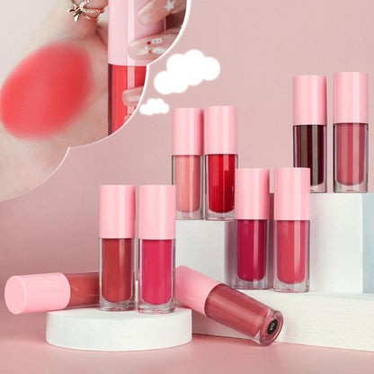 18-color Matte Liquid Lipstick Velvet Mist Lip Cream Waterproof Vegan Lip Mud