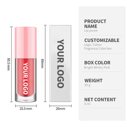 18-color Matte Liquid Lipstick Velvet Mist Lip Cream Waterproof Vegan Lip Mud