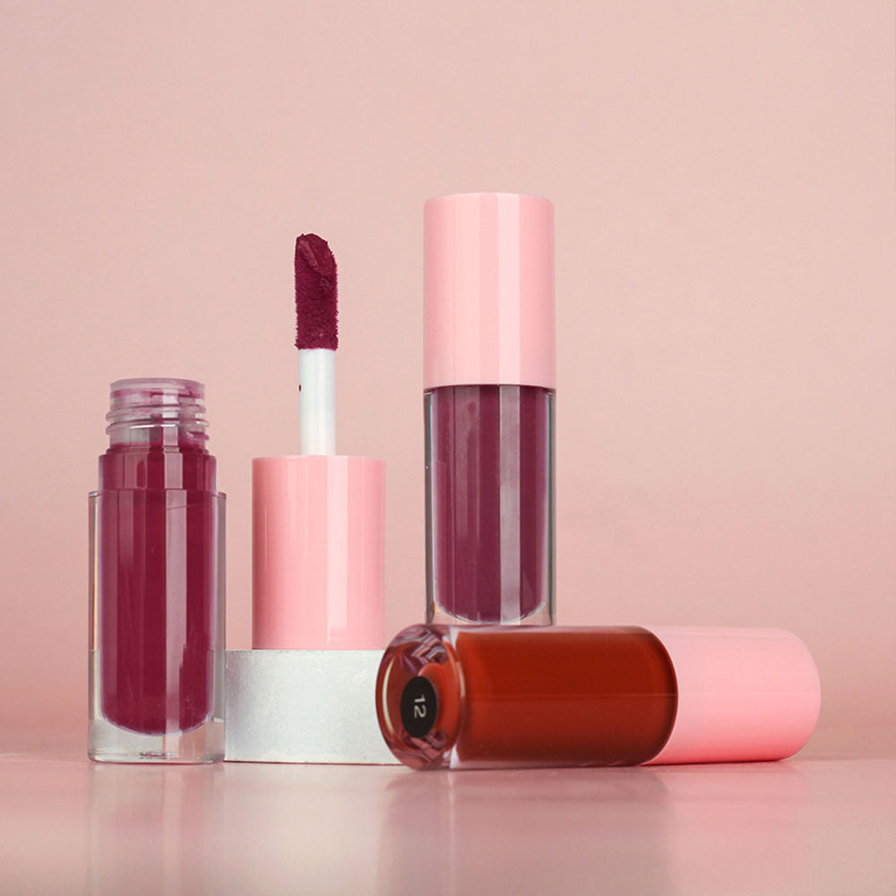 18-color Matte Liquid Lipstick Velvet Mist Lip Cream Waterproof Vegan Lip Mud