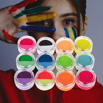 21-Color Water-Based Fluorescent Eyeliner Gel Waterproof Eyeliner Paste Long Lasting