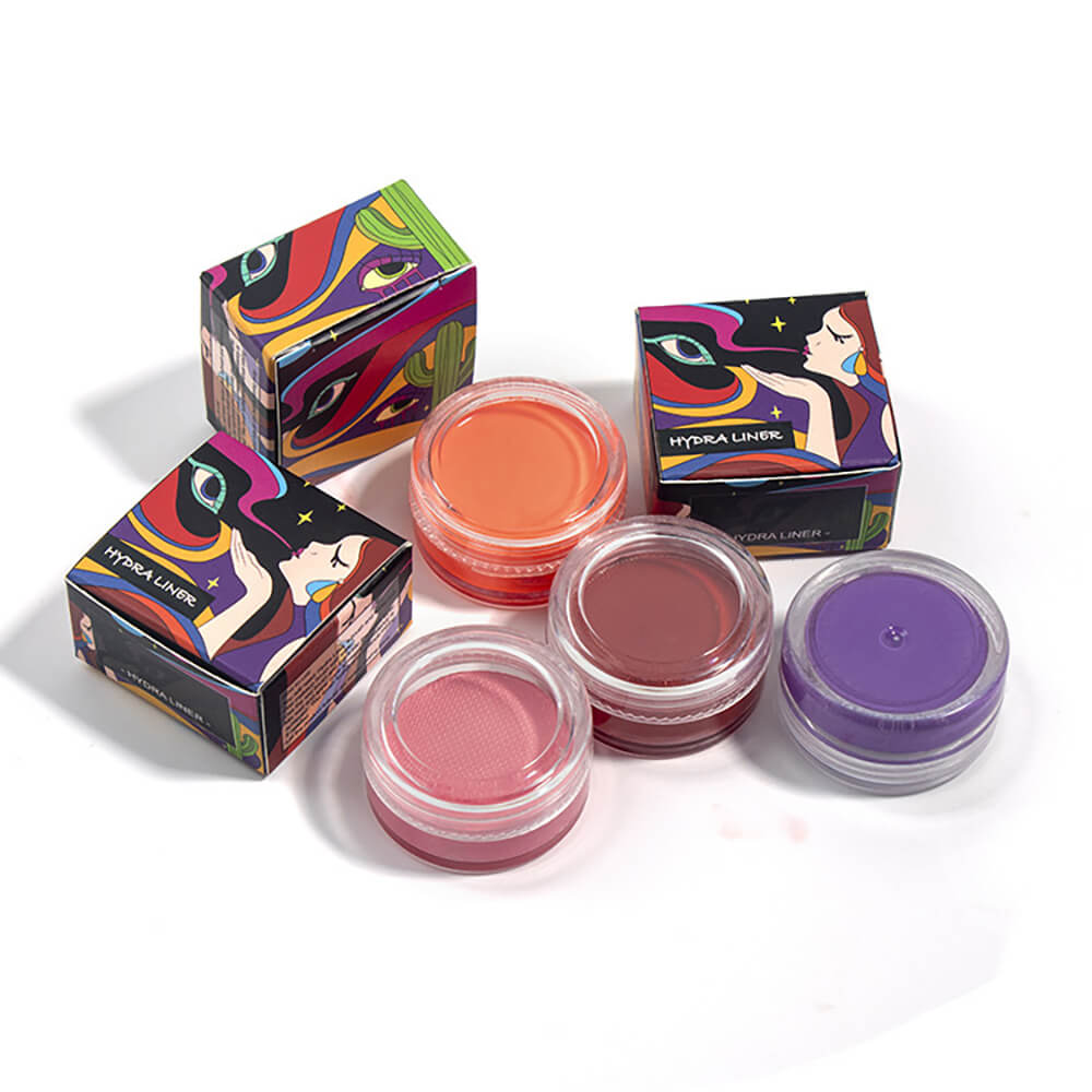 21-Color Water-Based Fluorescent Eyeliner Gel Waterproof Eyeliner Paste Long Lasting