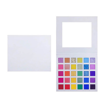 30 color eyeshadow palette matte long lasting rainbow eye shadow