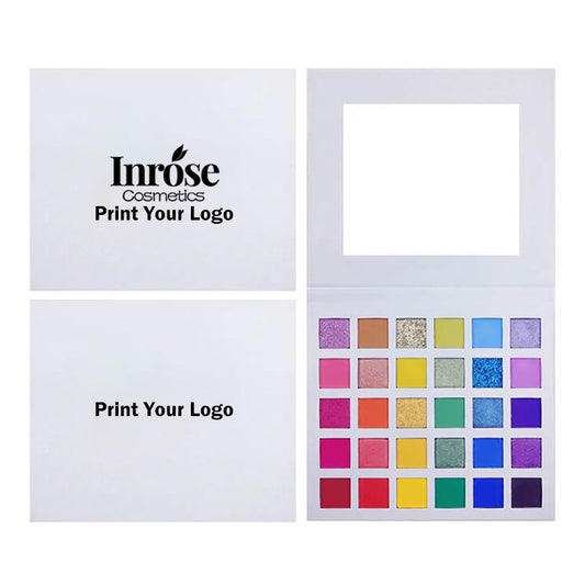 30 color rainbow eyeshadow palette matte long lasting eyes makeup