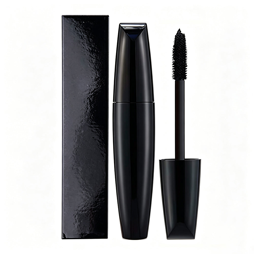 4D Black Mascara Fiber Stretch Thick Volume Non-Smudge Curly Private Label