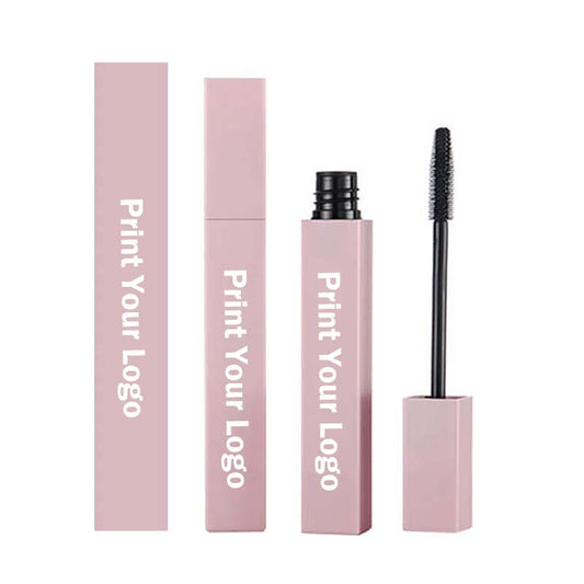 Mascara full volume waterproof thick curling smudge-free pink tube