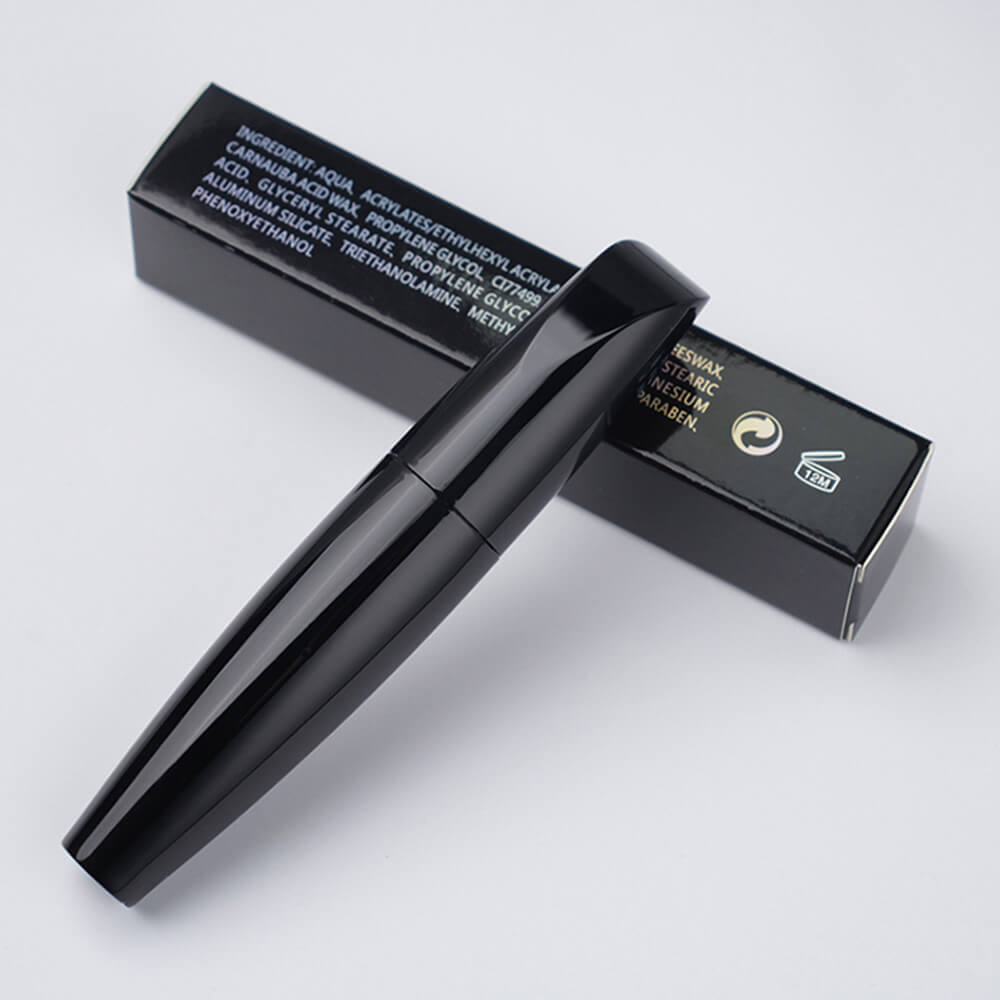 4D black mascara fiber stretch thick volume non-smudge curly