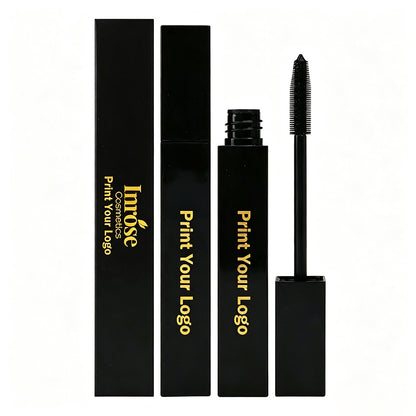 4D Black Mascara Full Volume Waterproof Non-Smudge Thick Long Lasting