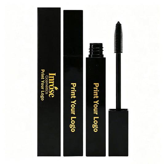4D Black Mascara Full Volume Waterproof Non-Smudge Thick Long Lasting