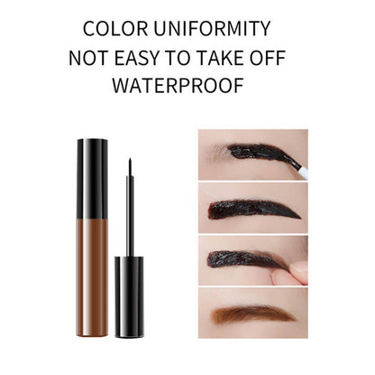 4 color eyebrow tint brow gel tattoo peel-off long lasting waterproof