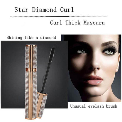 4D mascara full volume waterproof fiber lengthen diamond