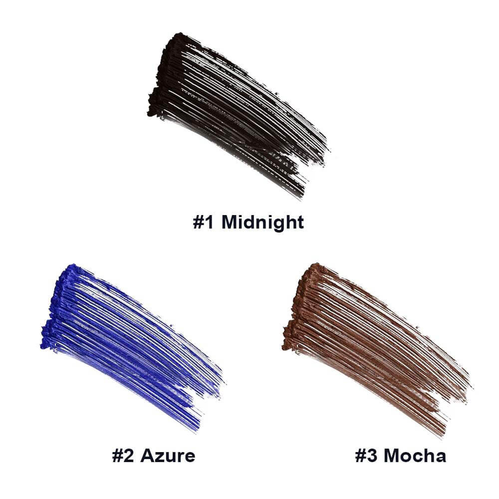 3-Color Setting Mascara Volumizing Waterproof Long-Lasting Lengthening