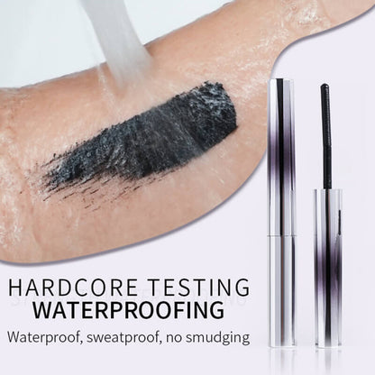3 color mascara waterproof fiber thick lengthening curling long lasting