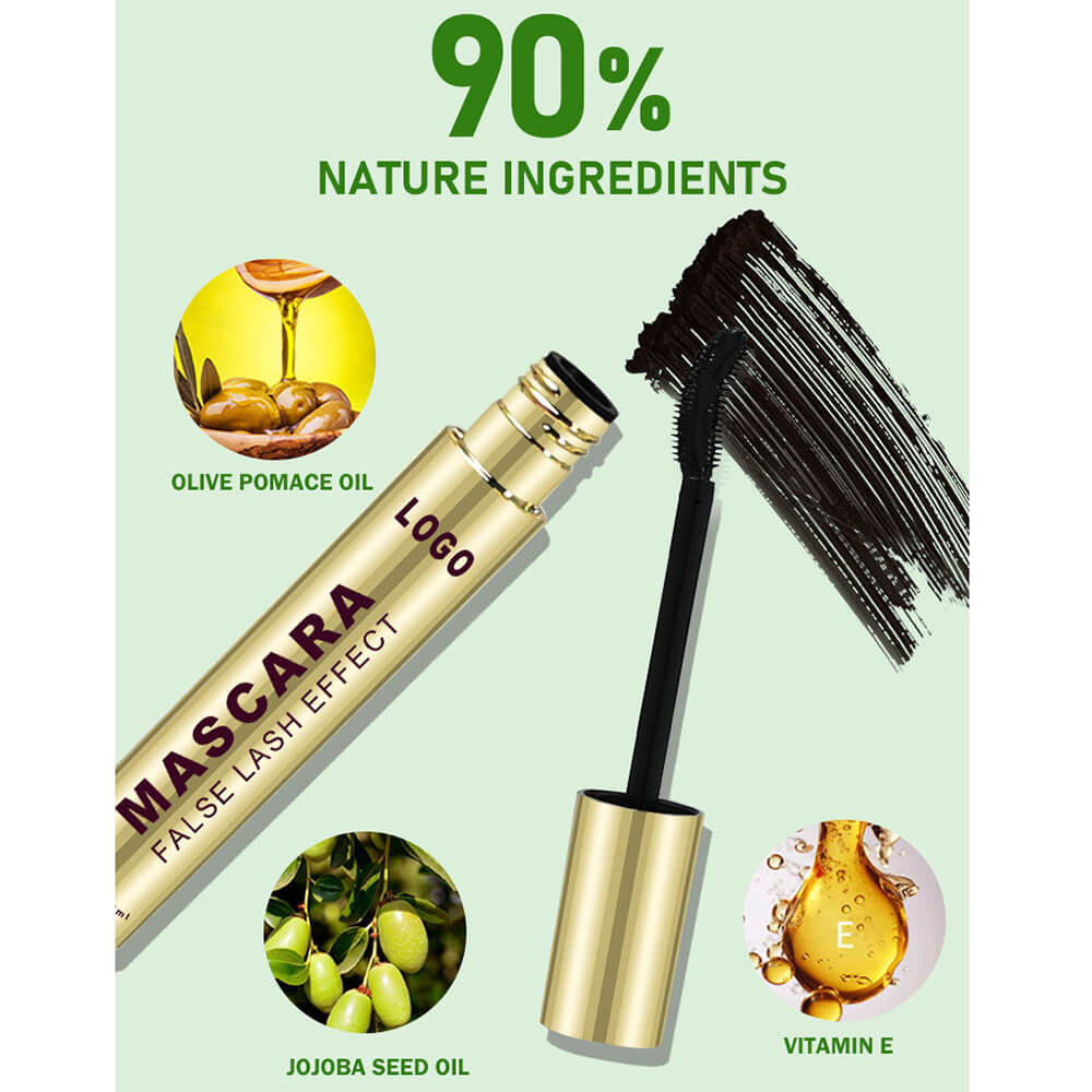 3-Color Setting Mascara Volumizing Waterproof Long-Lasting Lengthening