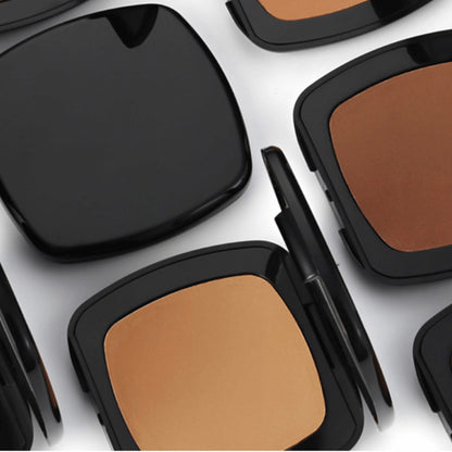 Poudre compacte pressée, 13 teintes, fini mat, contrôle du sébum 
