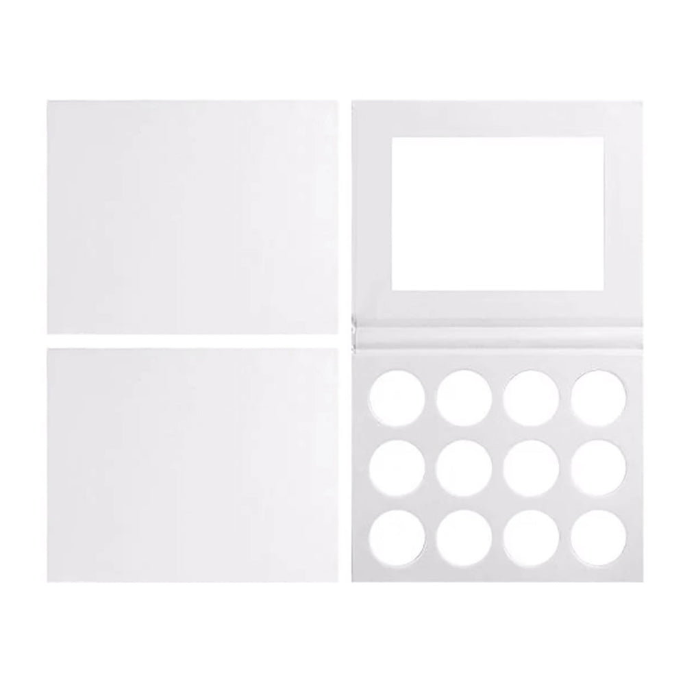 12 Color Diy Eyeshadow Palette 26Mm Matte Vegan High Pigmented