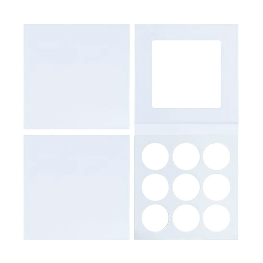 9 Color Diy Eyeshadow Palette 26Mm High Pigmented Waterproof