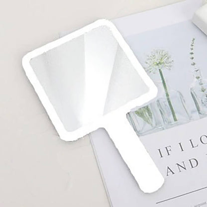 6 color makeup mirror suqare shape portable handheld gift mirrors 9*16cm