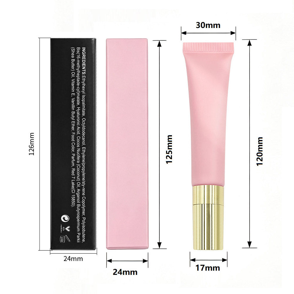 125-Color Dusty Rose Nude Liquid Lipstick Matte Non-Sticky Transfer-proof