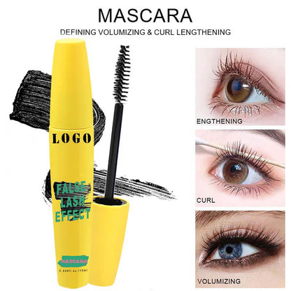 Black Mascara Full Volume Curling Waterproof Long-Lasting Thickening Lengthening