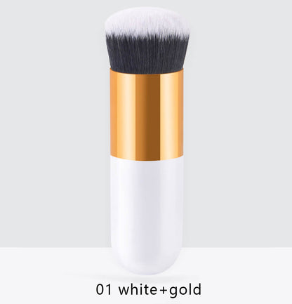 10 color brush foundation face powder liquid brush big brushes