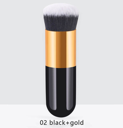 10 color brush foundation face powder liquid brush big brushes
