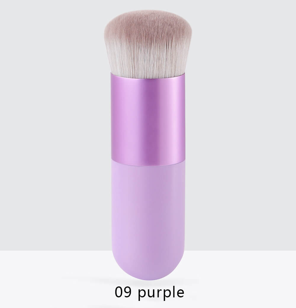10 color brush foundation face powder liquid brush big brushes
