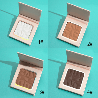 4 color contour powder matte shape high pigmented