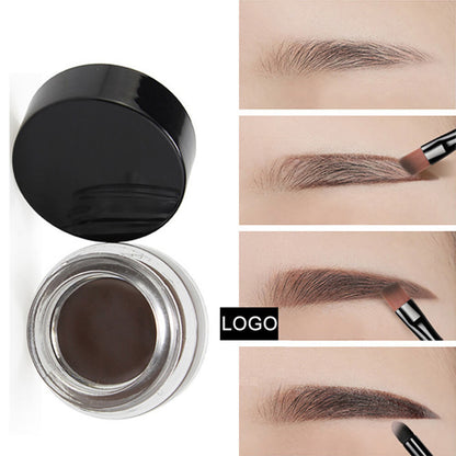 Gel para cejas de 10 colores a prueba de agua