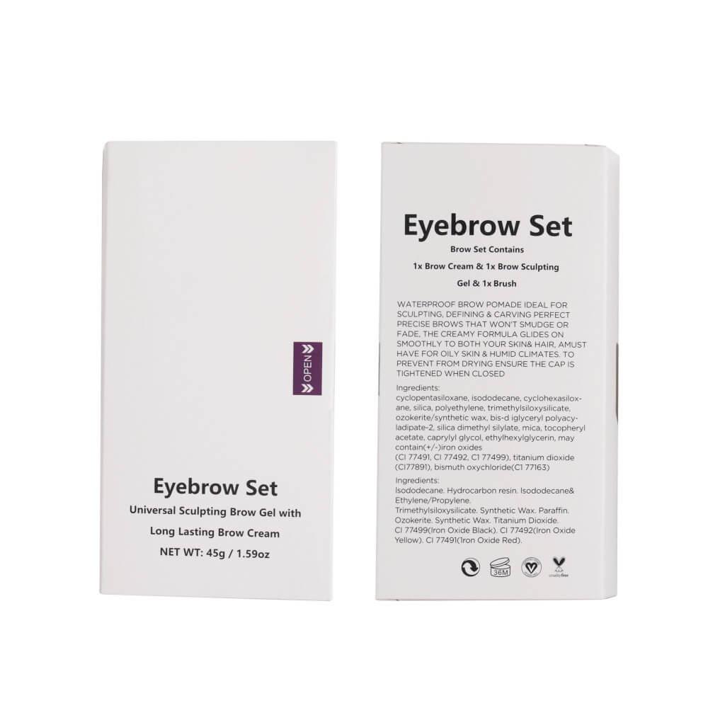 5 color eyebrow kit eyebrow gel brow cream sculpting long lasting