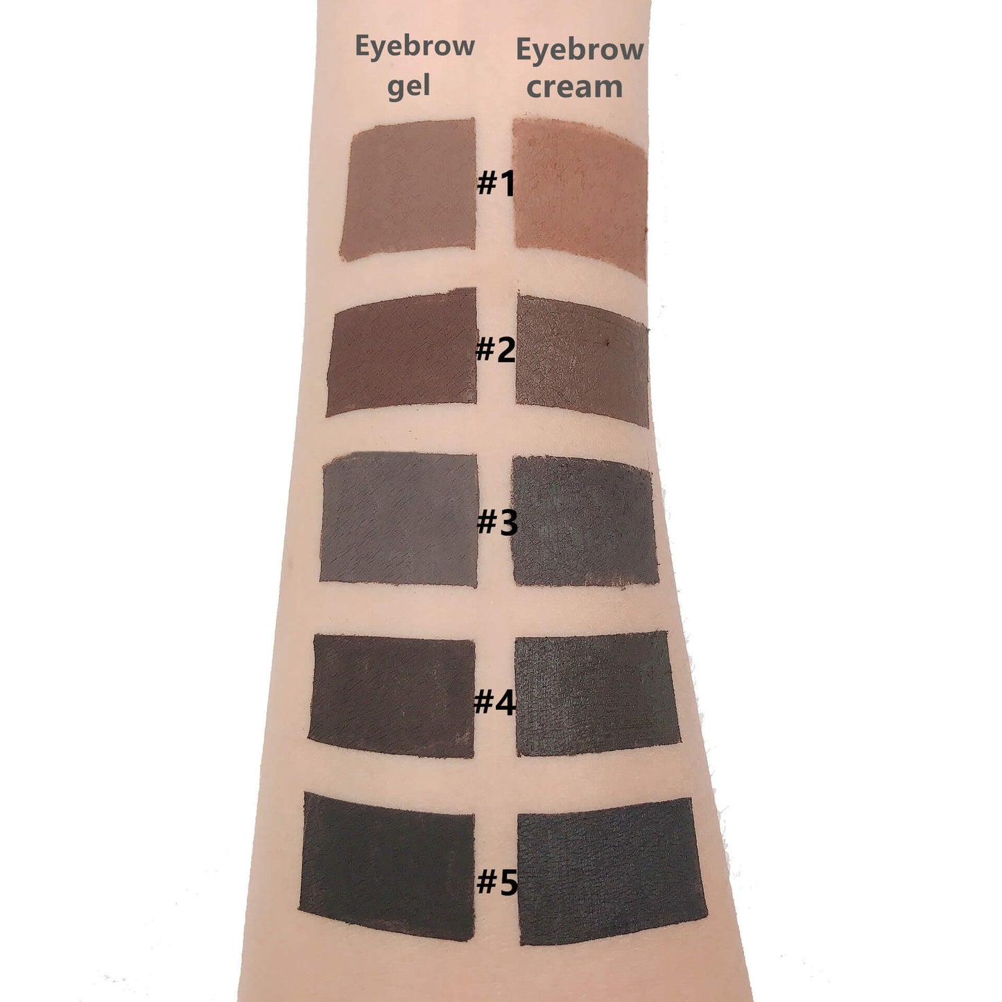 5 color eyebrow kit eyebrow gel brow cream sculpting long lasting