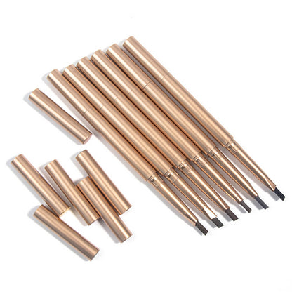 6 color eyebrow pencil waterproof high pigmented natural gold