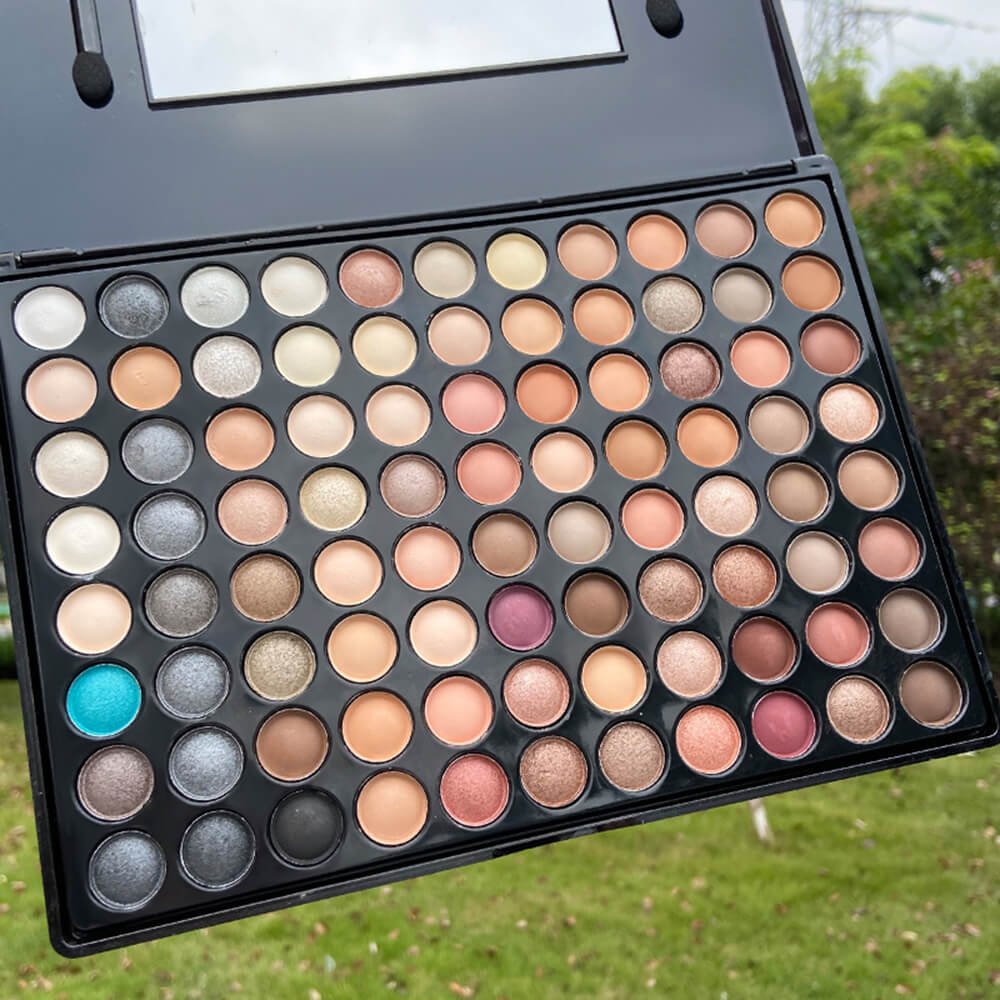88 color eyeshadow palette high pigmented skin friendly private label