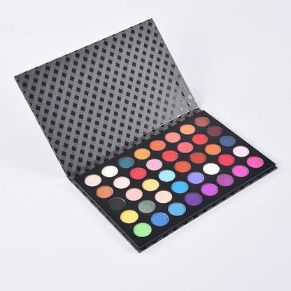 40 color matte eyeshadow palette high pigmented for all skin