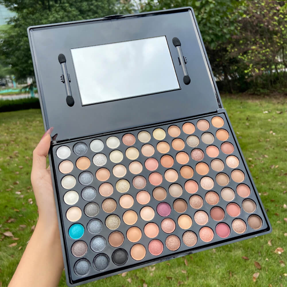 88 color eyeshadow palette high pigmented skin friendly private label