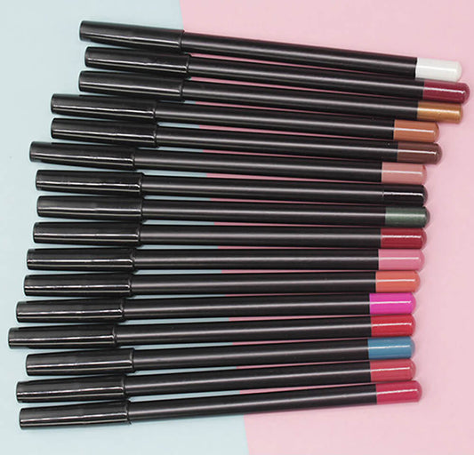 25 color lip liner matte lip color pencil black high pigmented
