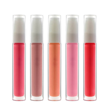 39 color lip gloss nude lip glaze long lasting high pigmented vegan (color 34-39)