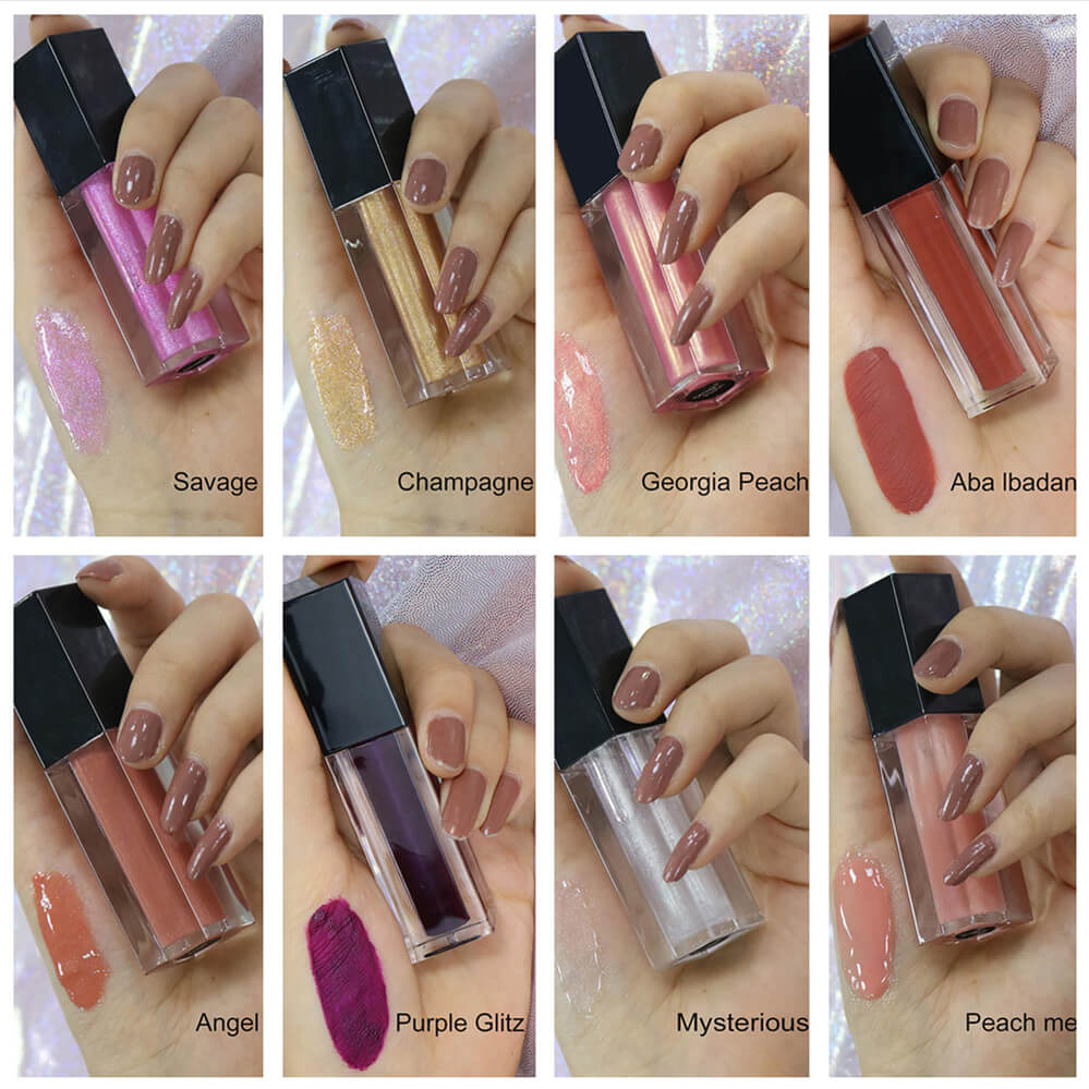 20 color nude lip gloss matte liquid lipstick long lasting pink tube