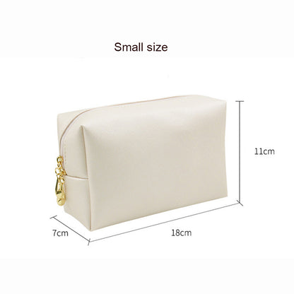12 color small makeup bag storage bag waterproof leather durable