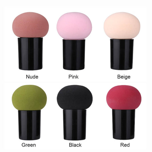 8 color makeup sponge beauty blender mushroom puff