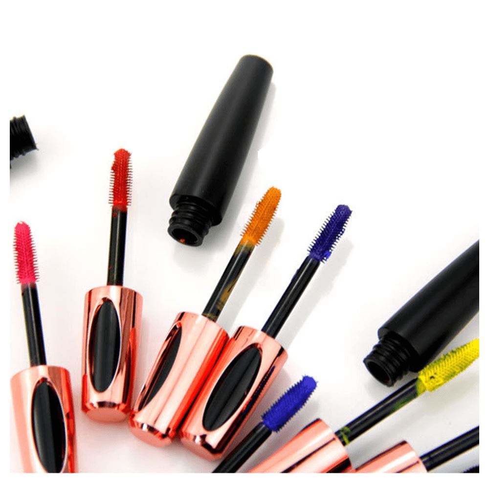 9 color mascara 3D full volume waterproof thick curling