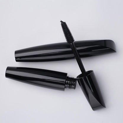 4D black mascara fiber stretch thick volume non-smudge curly